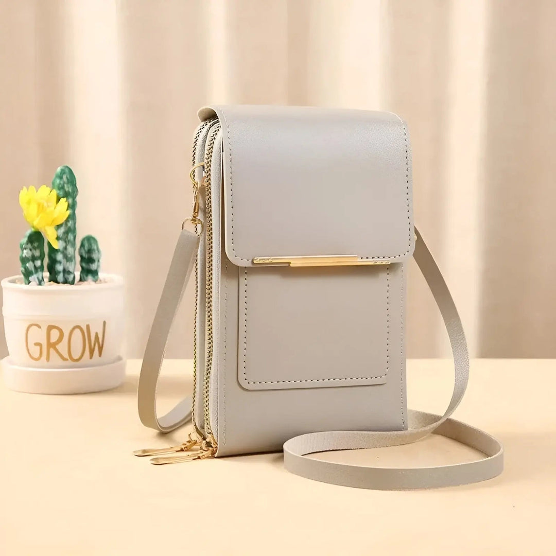 Trendy Leather Anti-Theft Women's Shoulder Bag - SecureStyle