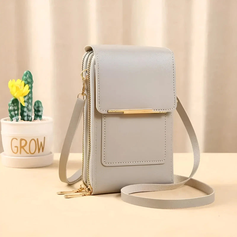 Trendy Leather Anti-Theft Women's Shoulder Bag - SecureStyle