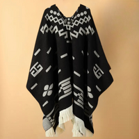Warm Poncho for Men - Kael