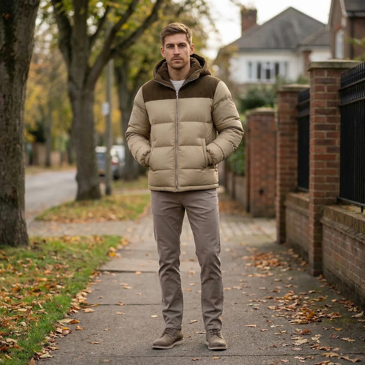 Quilted Hooded Puffer Jacket - Robert