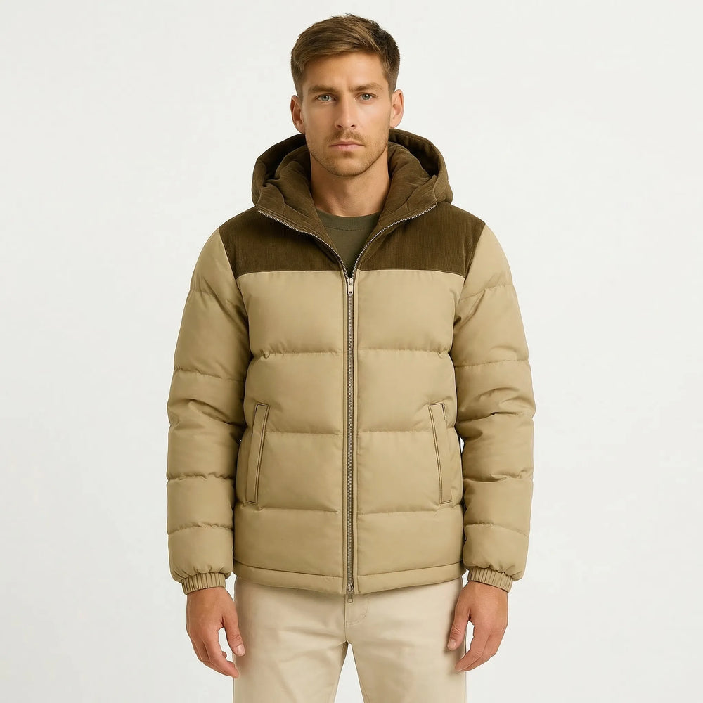 Quilted Hooded Puffer Jacket - Robert