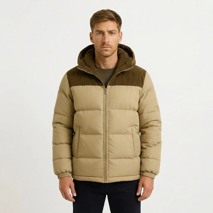 Quilted Hooded Puffer Jacket - Robert
