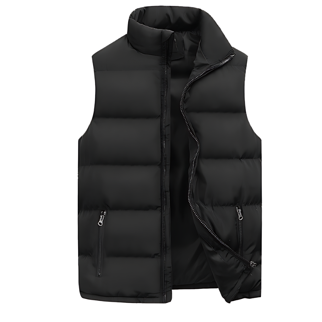 Quilted Sleeveless Gilet For Men - Jeremy