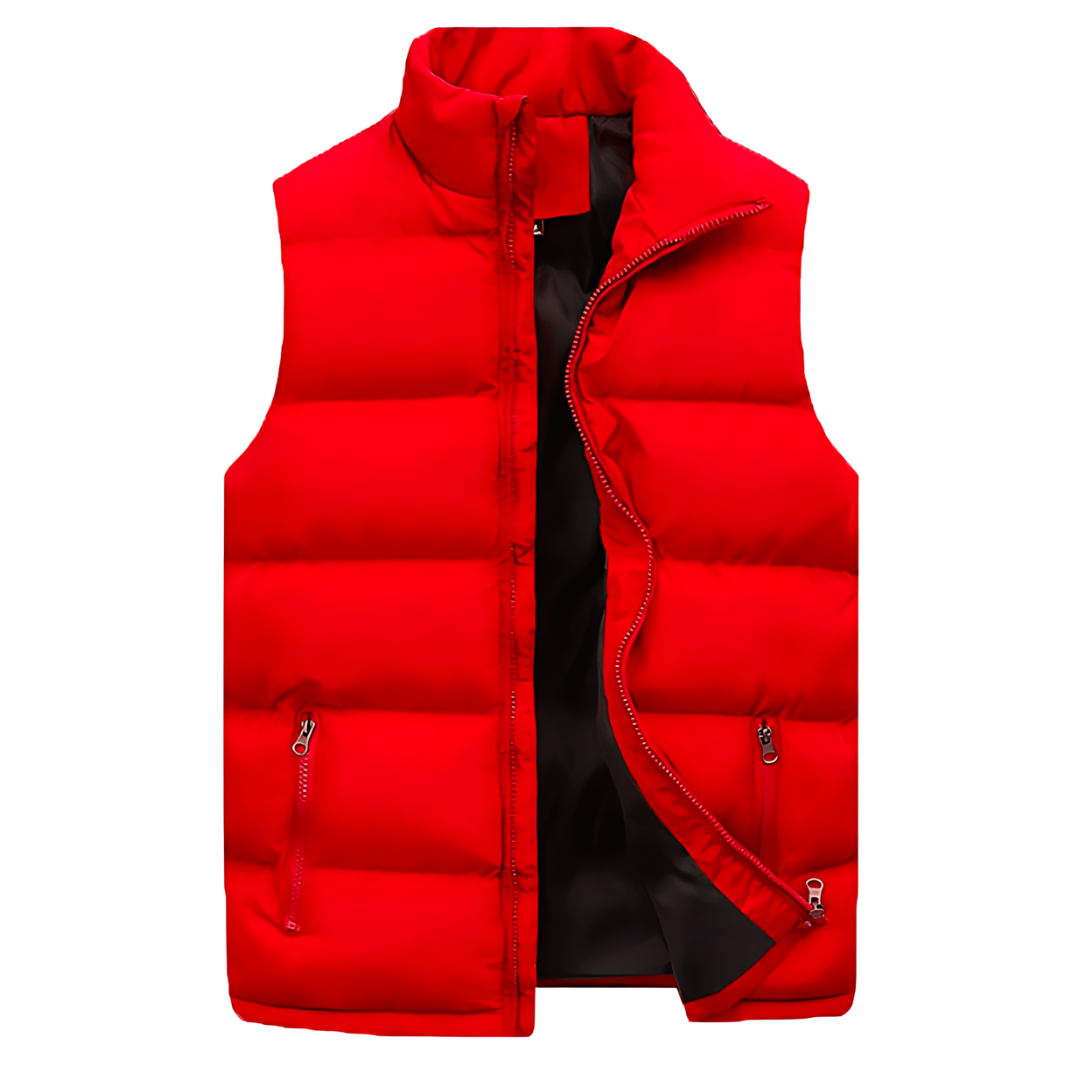 Quilted Sleeveless Gilet For Men - Jeremy