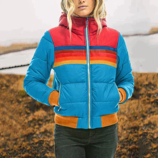 Quilted Women's Jacket With Hood - Marion