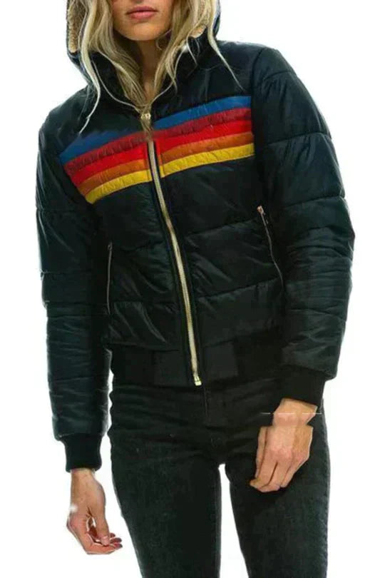 Quilted Women's Jacket With Hood - Marion