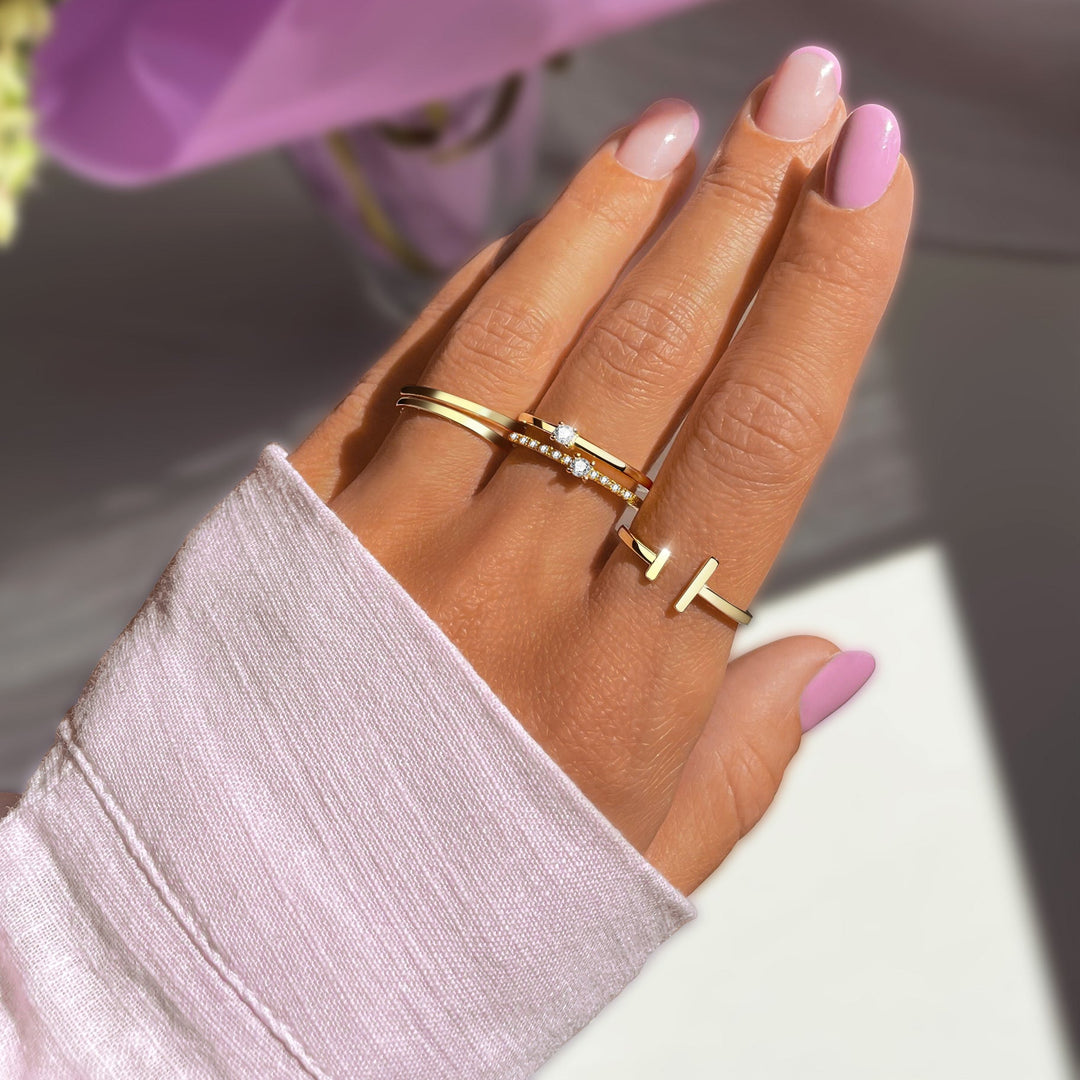 Open Ring with Adjustable Design - Aureos