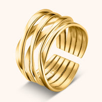 Stylish Branching Ring - Nora