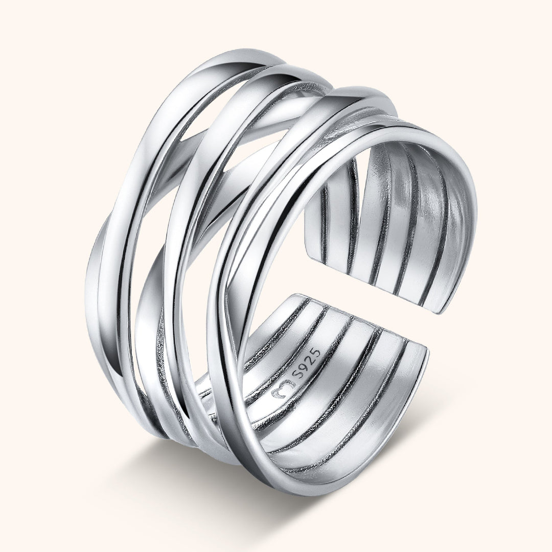 Stylish Branching Ring - Nora