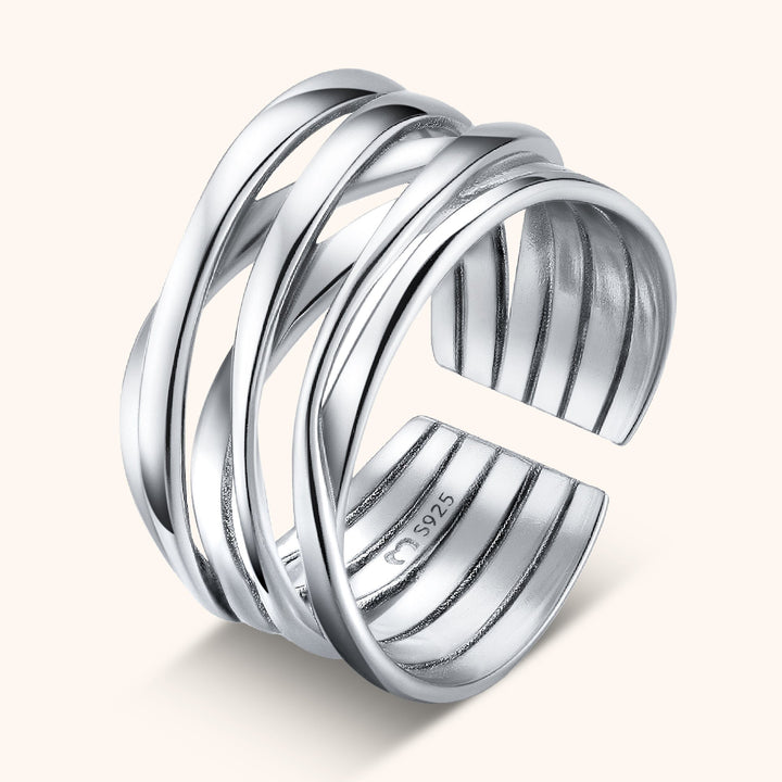 Stylish Branching Ring - Nora
