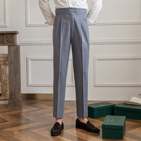Classic Men's Pants with Buckle - Oliver