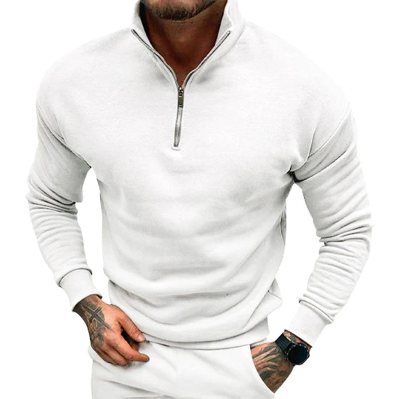Herensweater met Halve Rits – Matteo