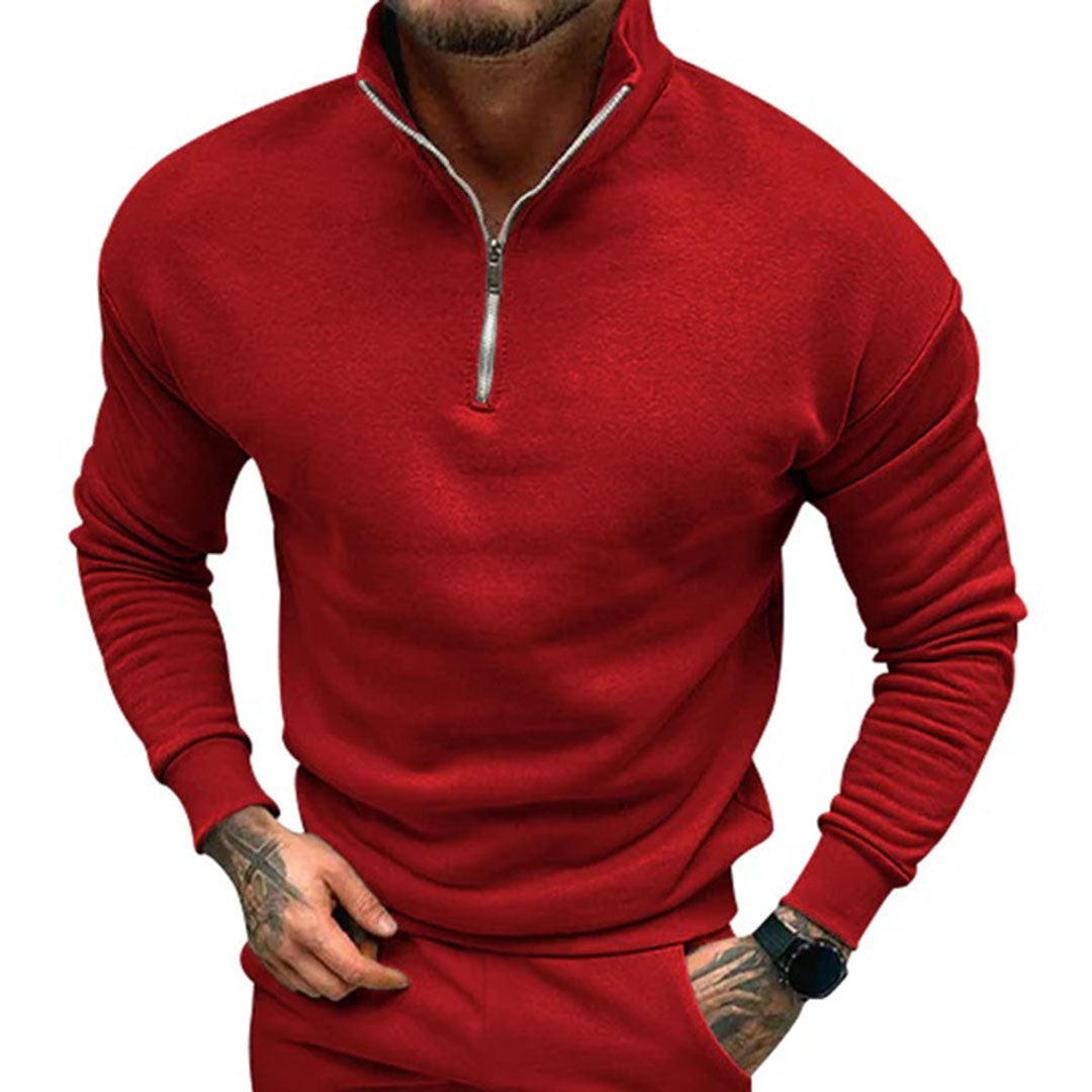Herensweater met Halve Rits – Matteo