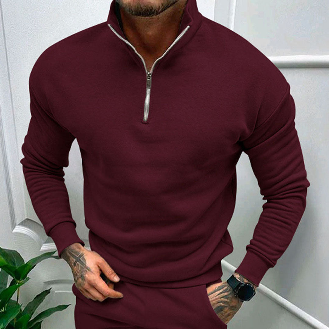 Herensweater met Halve Rits – Matteo