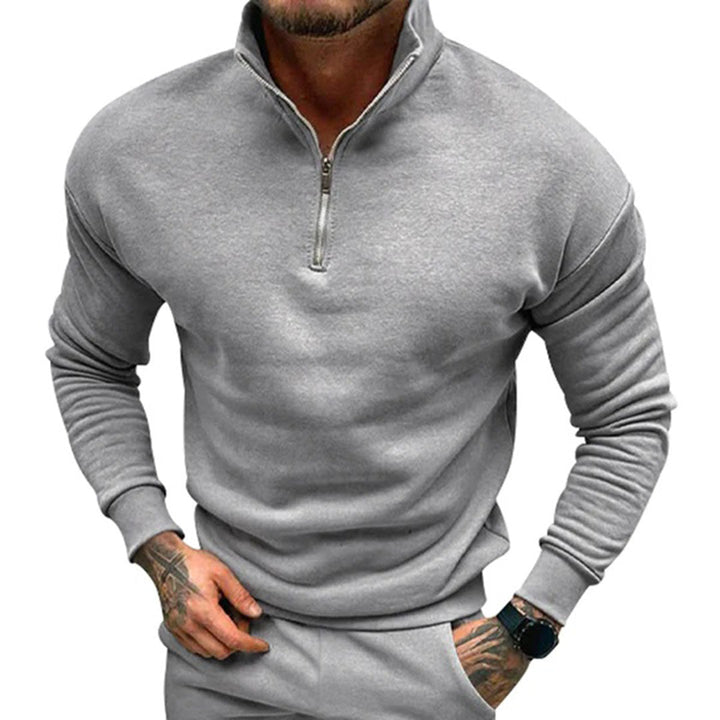 Herensweater met Halve Rits – Matteo