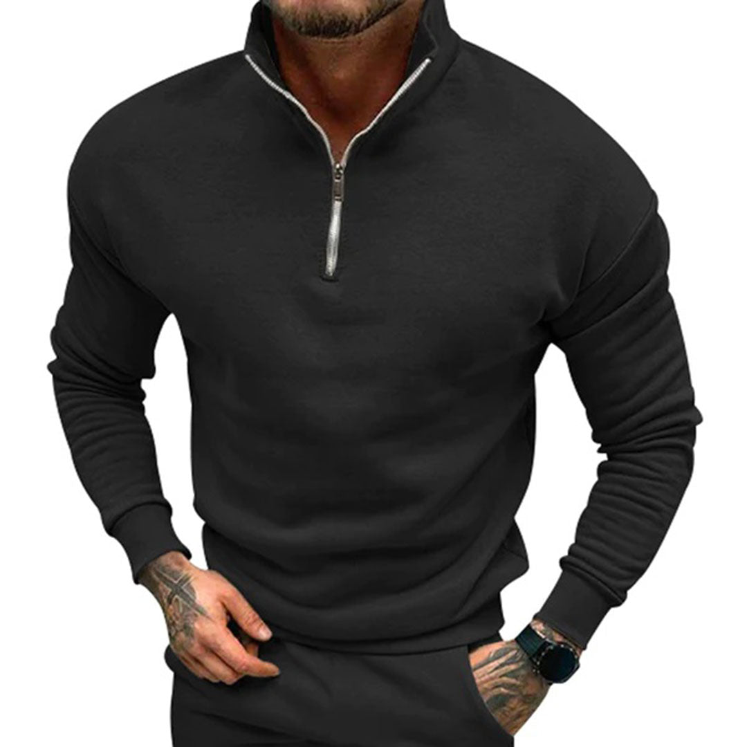 Herensweater met Halve Rits – Matteo