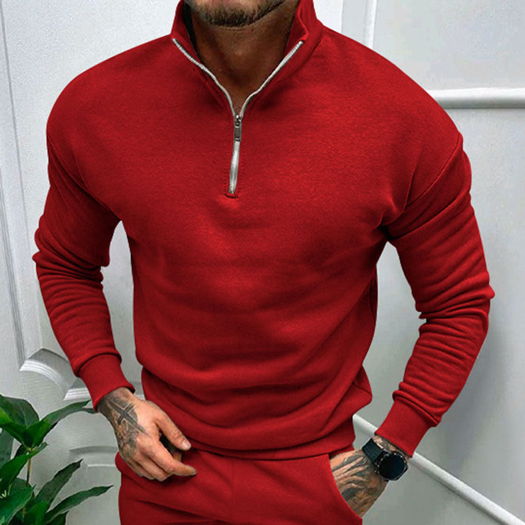 Herensweater met Halve Rits – Matteo