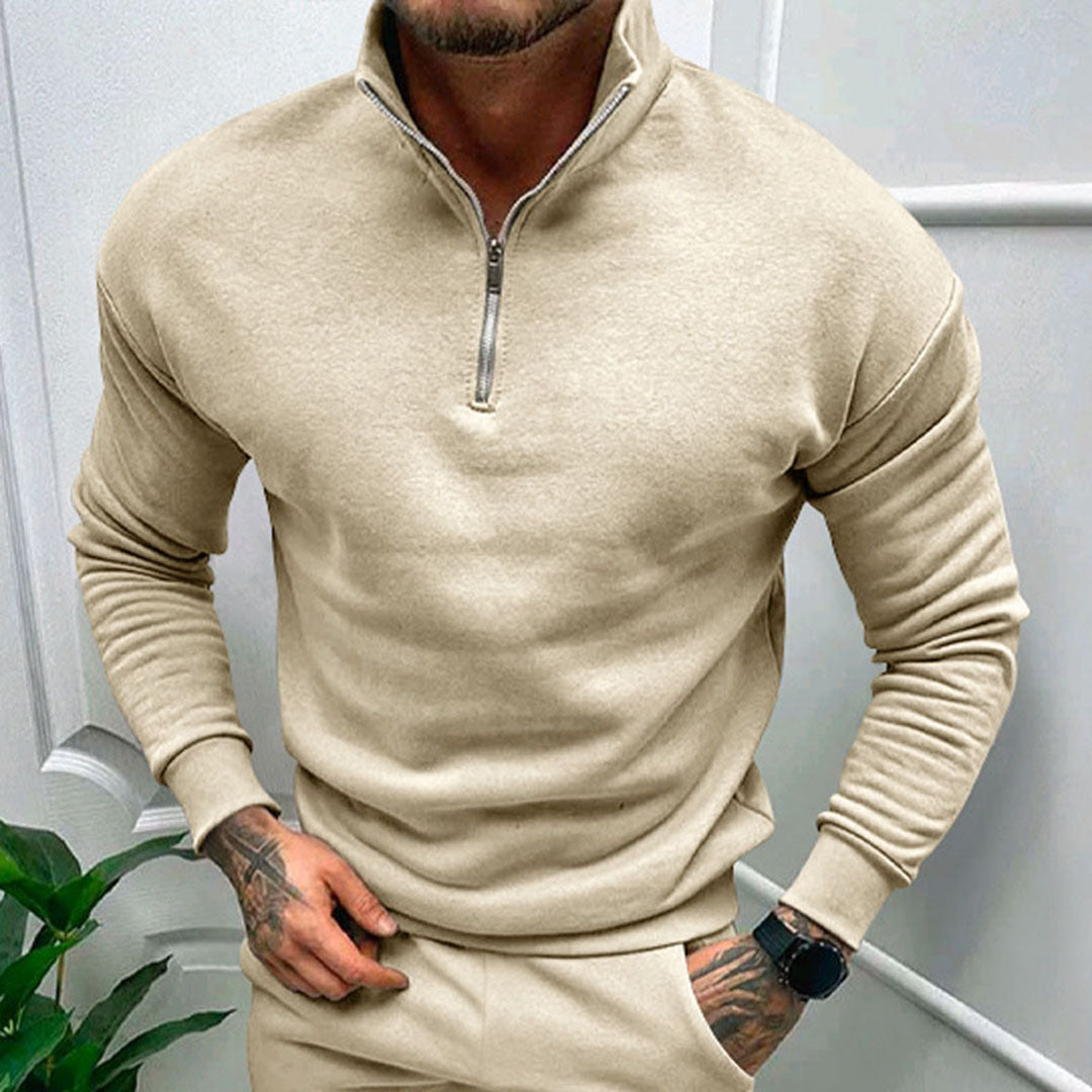 Herensweater met Halve Rits – Matteo