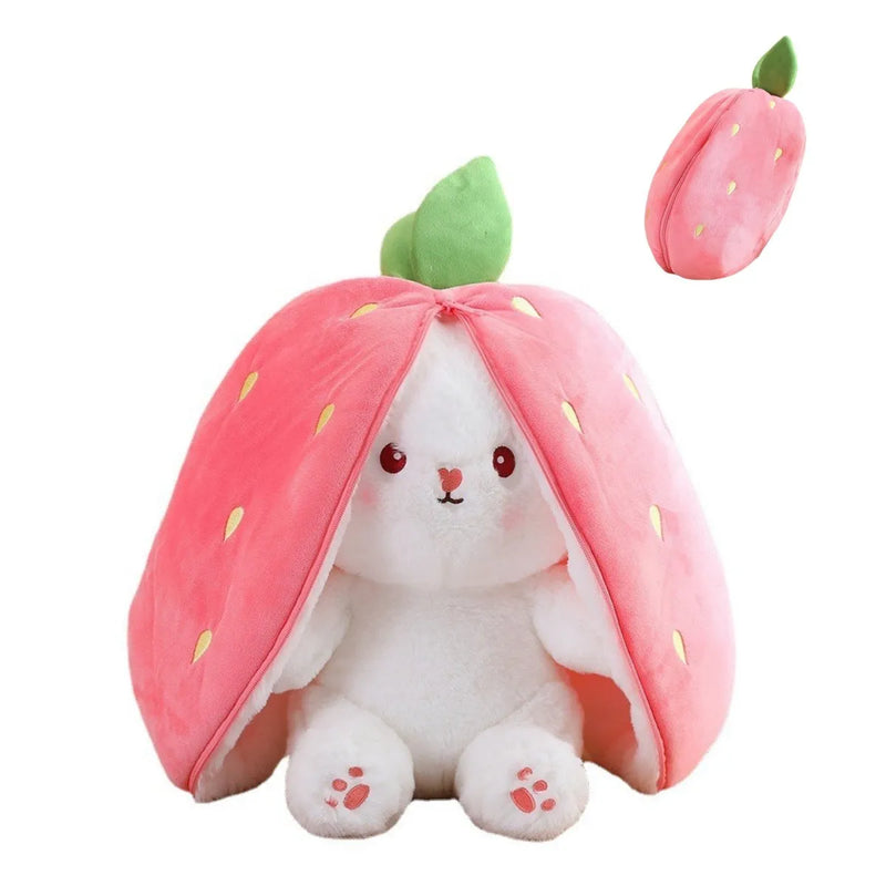 Plush Animal that Turns into Fruit Plush - BerryBunny