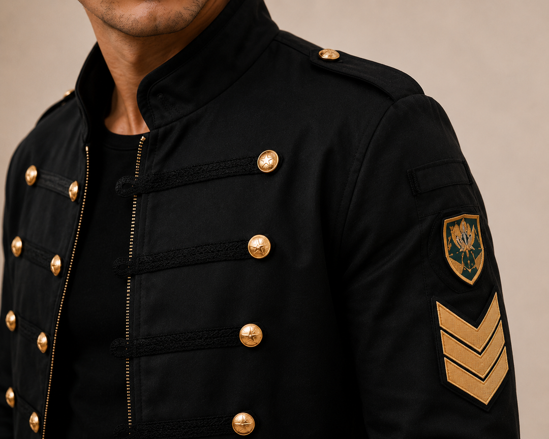 Men’s Jacket with Stand-Up Collar and Modern Cut – Rafael