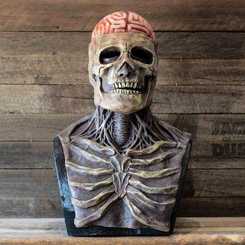Ultra-Realistic Halloween Skeleton Costume – PhantomReaper