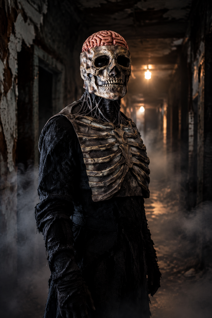 Skeletkostuum voor Halloween – NightReaper