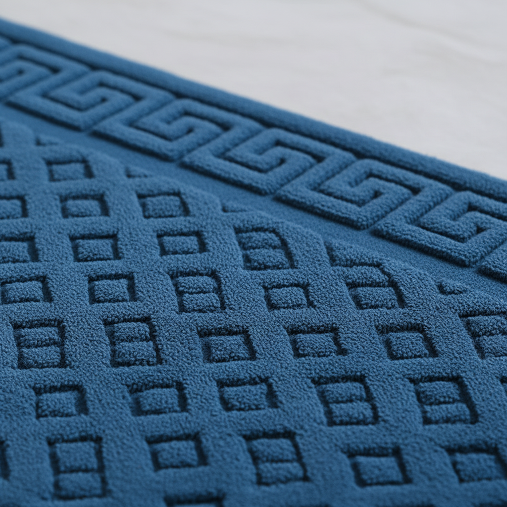 Rechteckige Badmatte Set - BathPattern