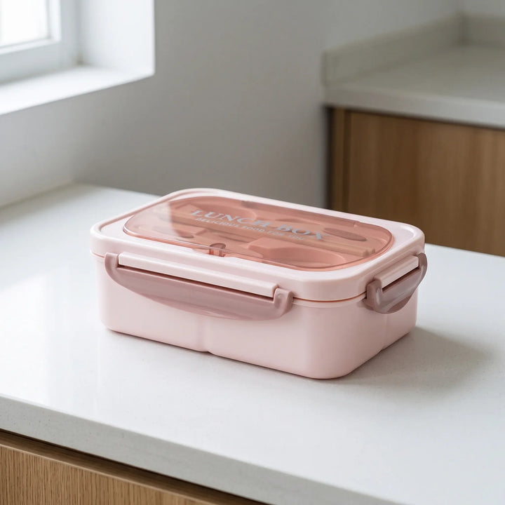 Rechthoekige Lunchbox Met Vakken - Bentova