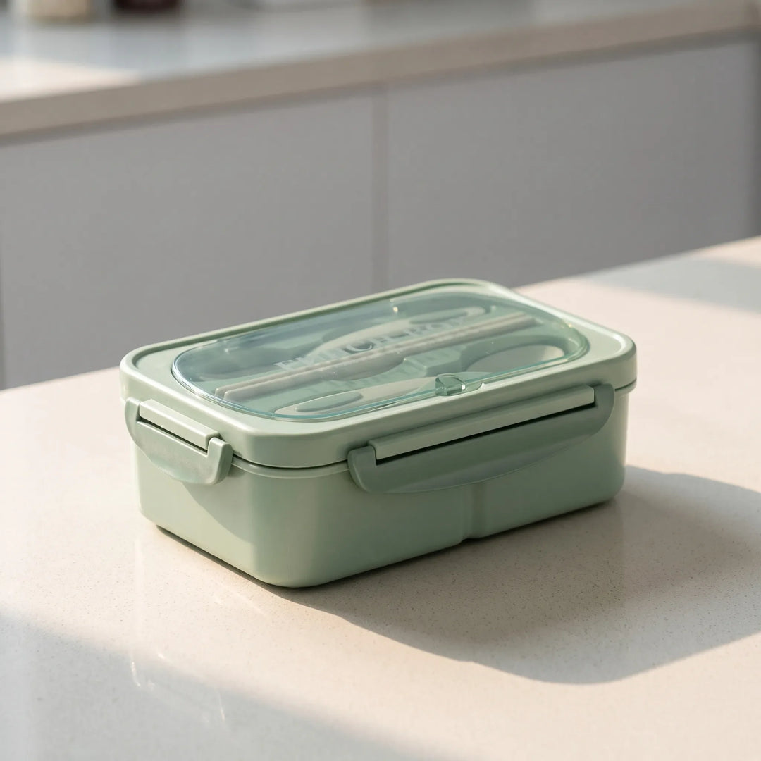 Rechthoekige Lunchbox Met Vakken - Bentova