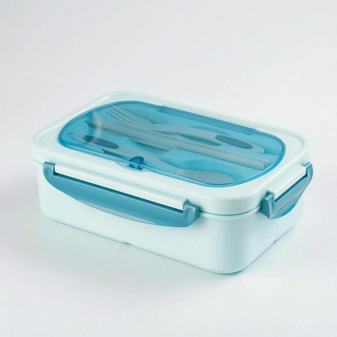 Rechthoekige Lunchbox Met Vakken - Bentova
