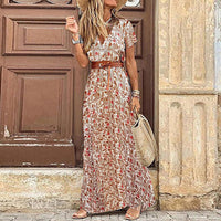 Alvare - Stylish Boho Dress with Slit
