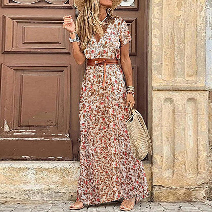 Alvare - Stylish Boho Dress with Slit