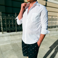 Lightweight Men's Cotton Shirt – Elias