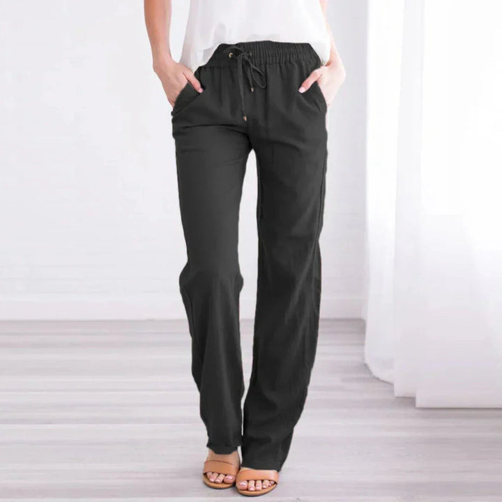 Relaxed-Fit Women's Trousers With Drawstring - Nettie