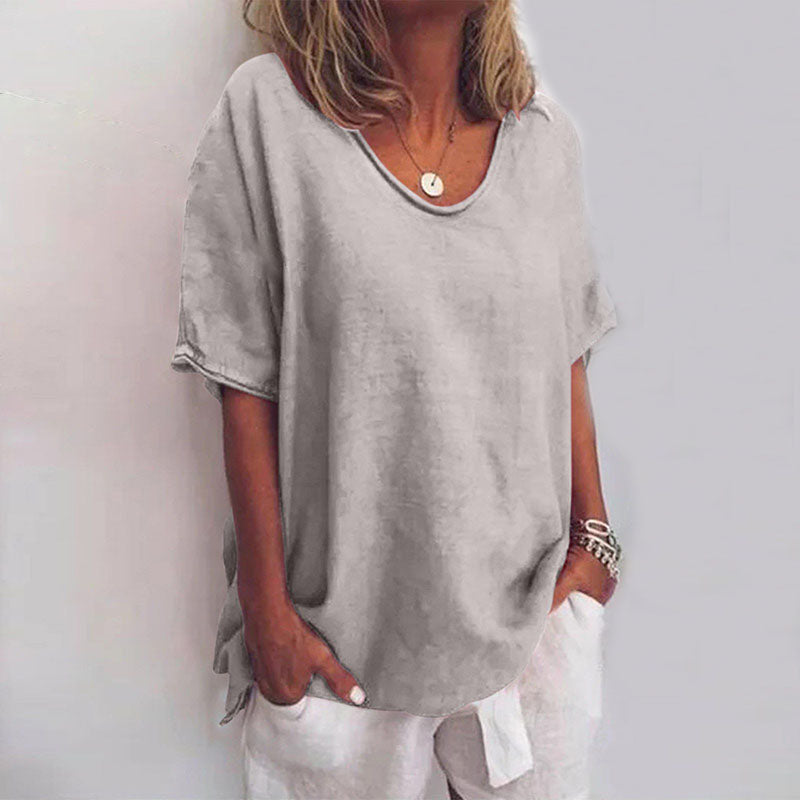 Relaxed Fit Casual Summer Top - Denise