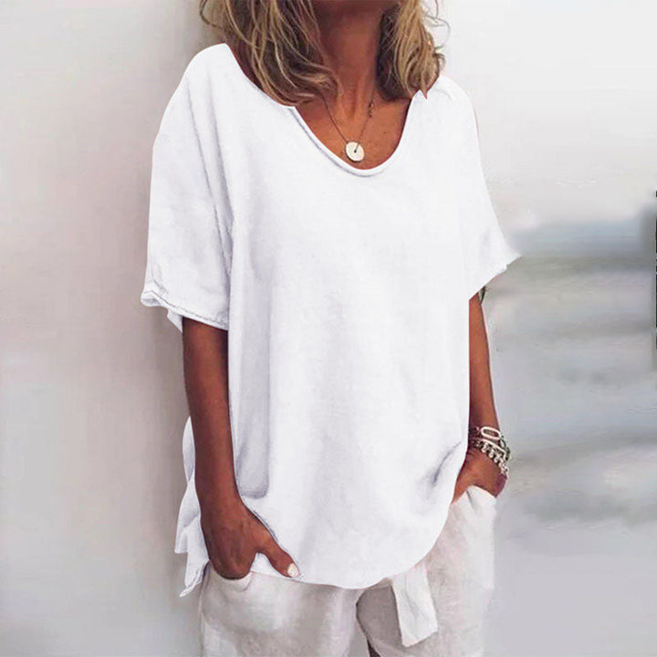 Relaxed Fit Casual Summer Top - Denise