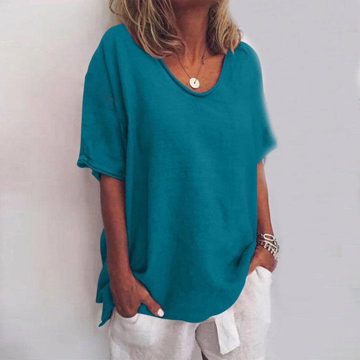 Relaxed Fit Casual Summer Top - Denise