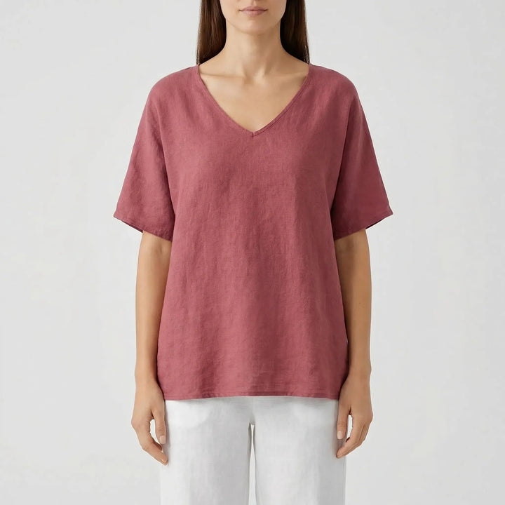 Relaxed Fit Casual Summer Top - Denise