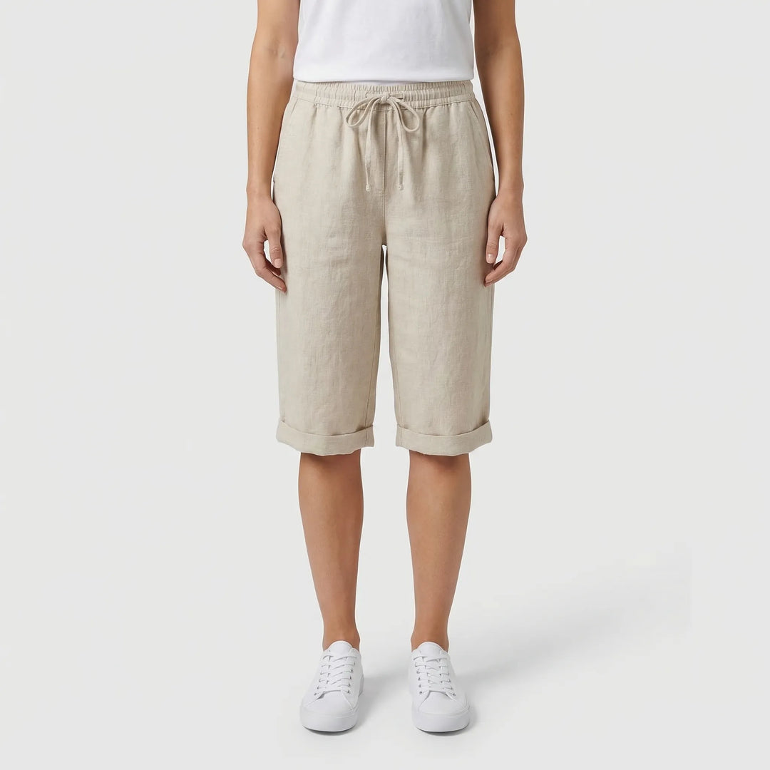 Relaxed Fit Drawstring Shorts - Joy