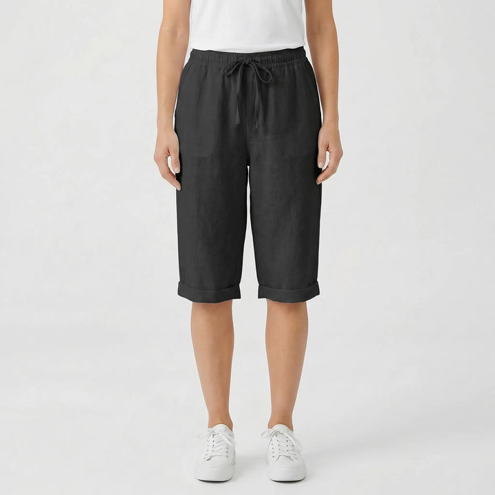Relaxed Fit Drawstring Shorts - Joy