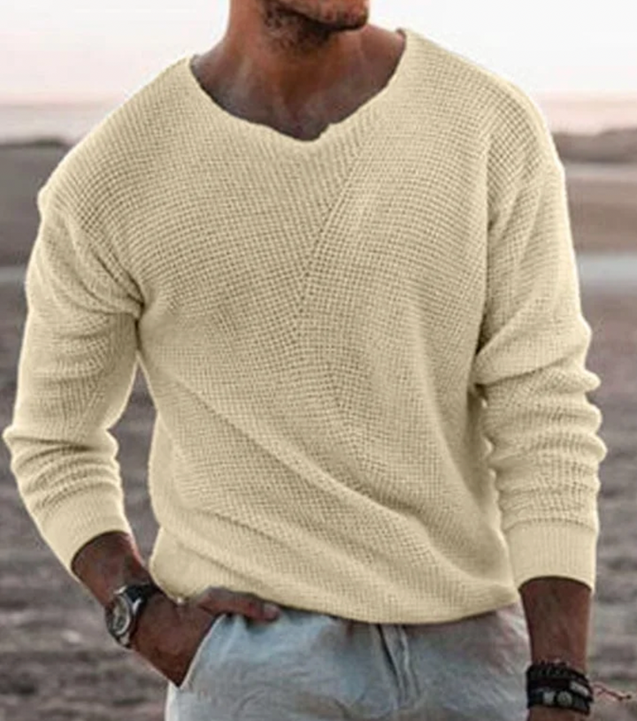 Relaxed Fit Long-Sleeve Jumper - Tim