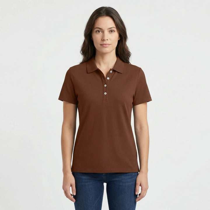 Relaxed Fit Women's Polo Shirt - Courtney