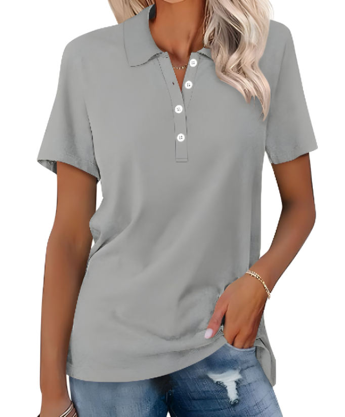 Relaxed Fit Women's Polo Shirt - Courtney