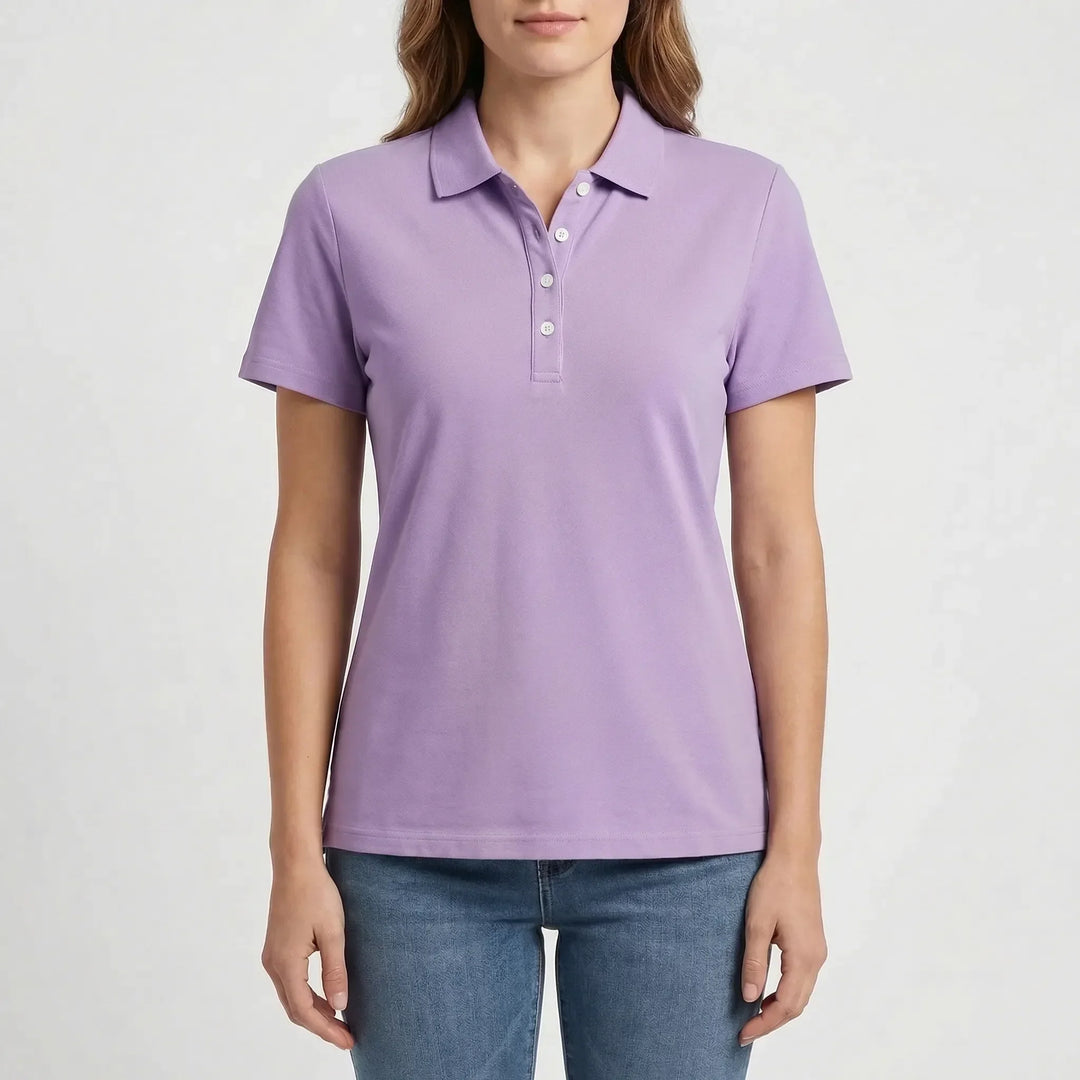 Relaxed Fit Women's Polo Shirt - Courtney