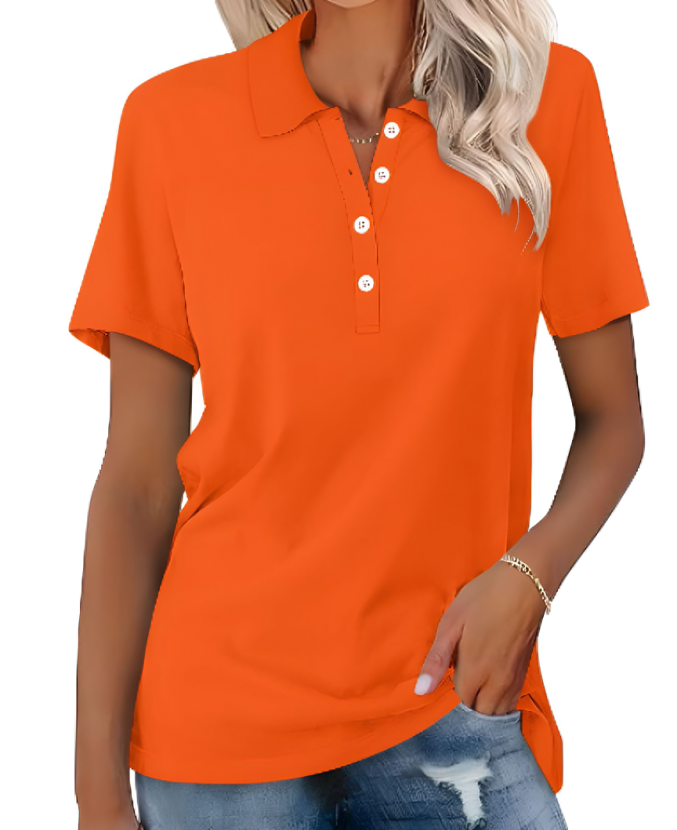 Relaxed Fit Women's Polo Shirt - Courtney