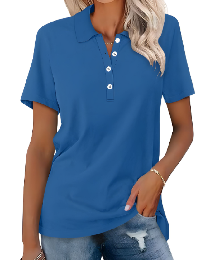 Relaxed Fit Women's Polo Shirt - Courtney