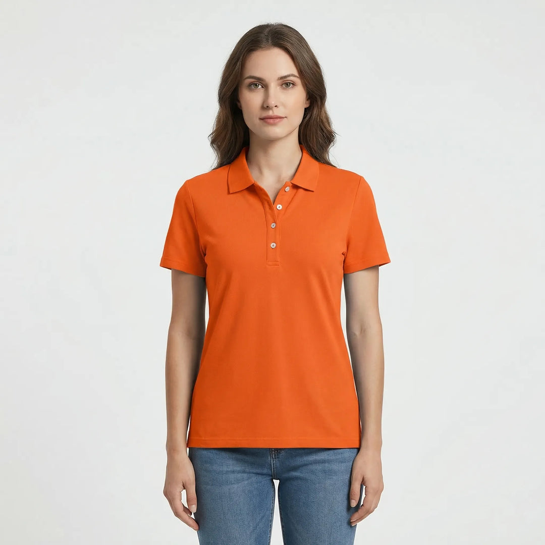 Relaxed Fit Women's Polo Shirt - Courtney