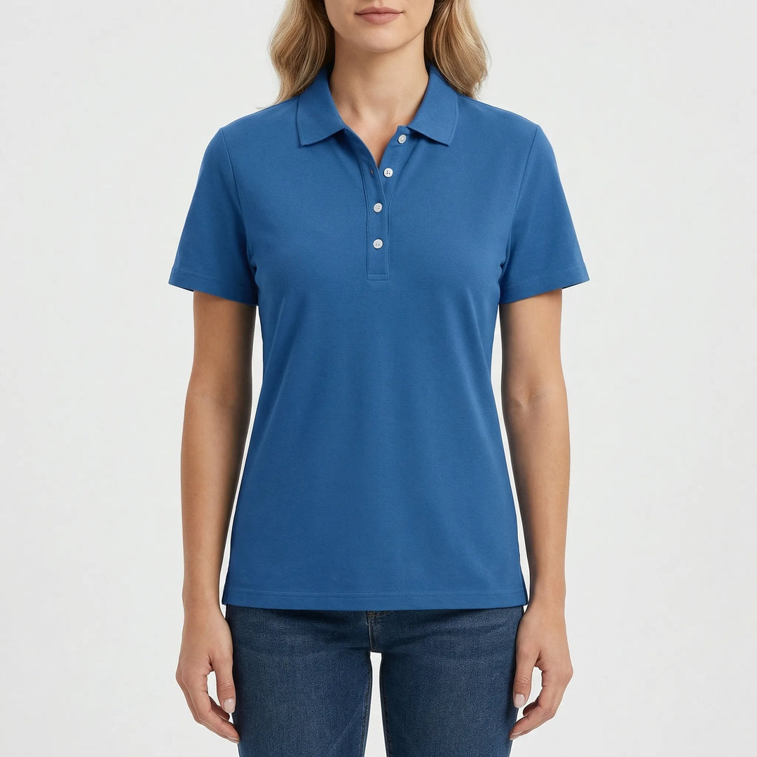 Relaxed Fit Women's Polo Shirt - Courtney