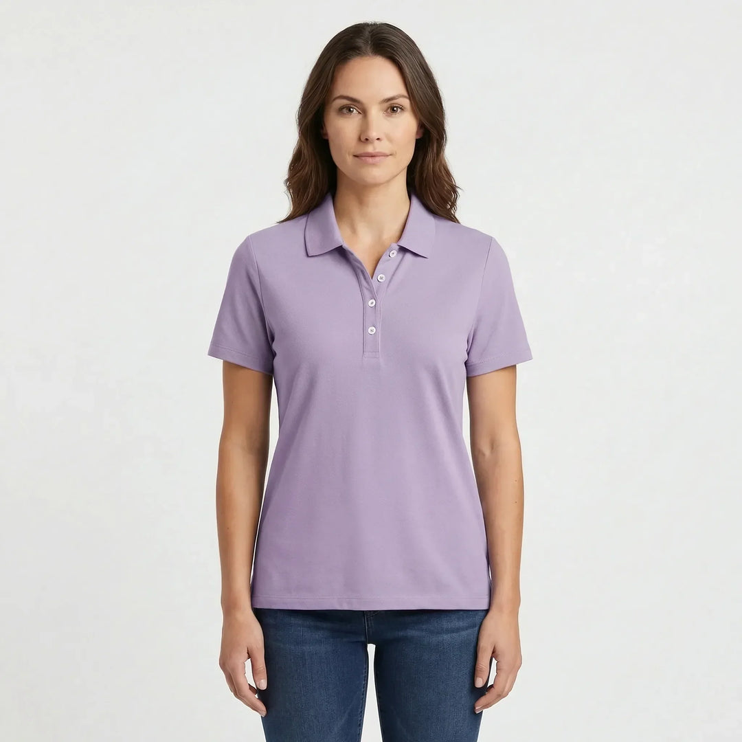 Relaxed Fit Women's Polo Shirt - Courtney