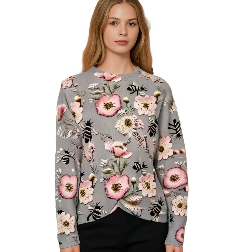 Vrolijke Damestrui met Bloemenprint - Fleur